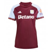 Stroje piłkarskie Aston Villa Koszulka Podstawowej dla damskie 2025-26 Krótki Rękaw